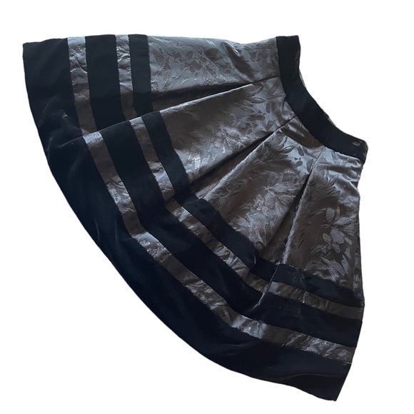 Badgley Mischka Black Cocktail Dress Skirt - Picture 10 of 12